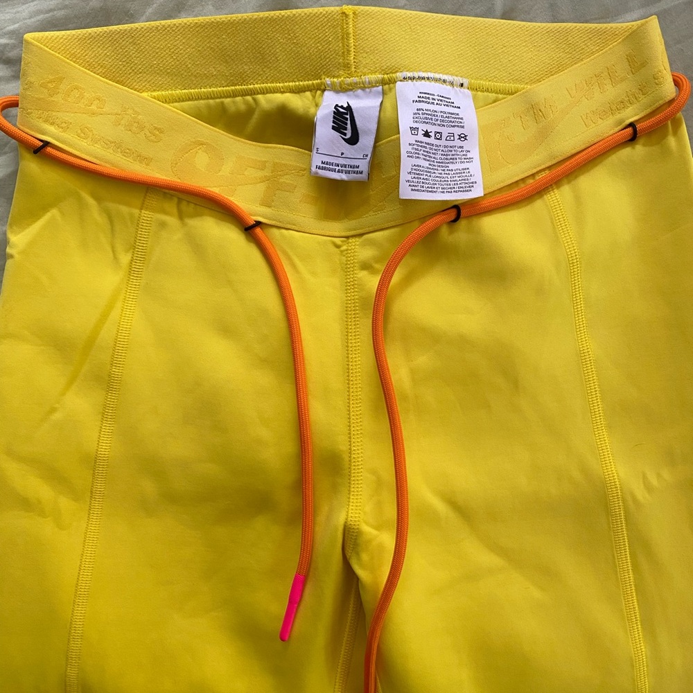 Off White/Nike collab workout pants